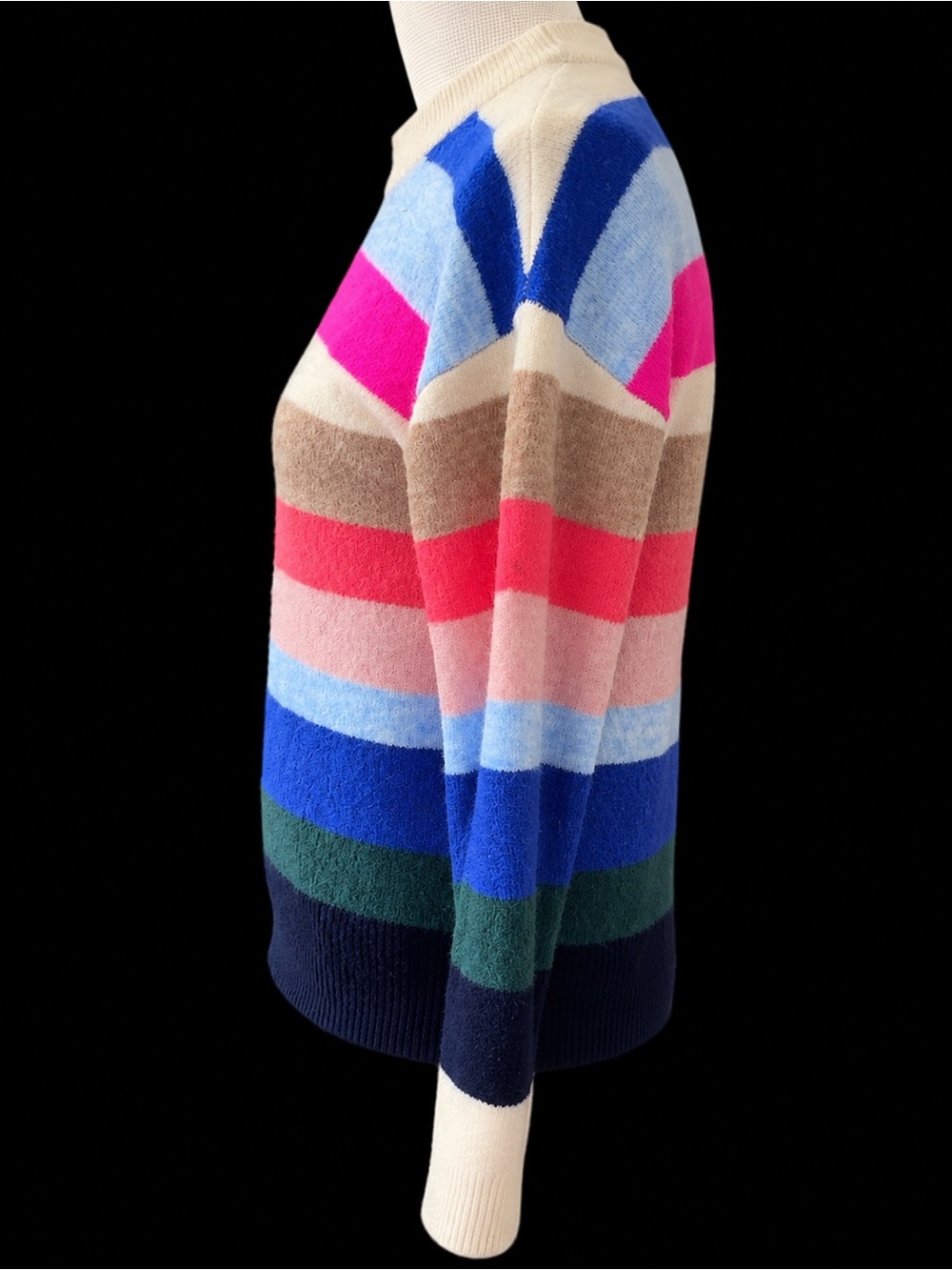 Gap Multi-Stripe Crewneck Sweater - Colorful Women’s Knit